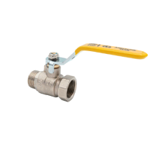 Кран шаровой для газа 3/4" в/н ручка (AQUALINK   100/10)