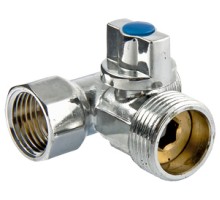 Кран шар. для подкл. с/т приборов 1/2"х3/4"х1/2" (1/90) VT.256.N.04