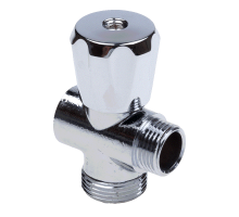 Вентиль трехпроходной FMM 1/2x1/2x3/4  гайка-штуцер-штуцер (AQualink)