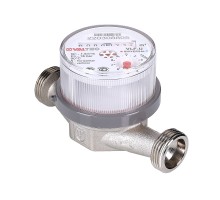 Водосчетчик унив., квартирный, БЕЗ СГОНОВ до +90^С, 1,5м3, 1/2",   80 мм (NEW) VLF-15U-L.80
