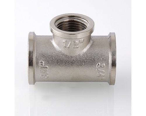 Тройник переходной 3/4"х1/2"х3/4" вн.-вн.-вн. (10/90) VTr.750.N.0504