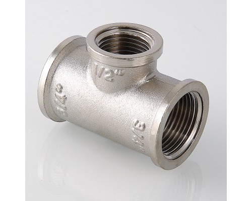 Тройник переходной 3/4"х1/2"х3/4" вн.-вн.-вн. (10/90) VTr.750.N.0504