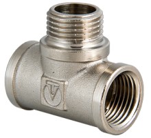 Тройник с переходом на нар. р. 1/2" вн.-нар.-вн. (10/160) VTr.132.N.0004