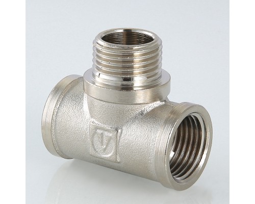 Тройник с переходом на нар. р. 1/2" вн.-нар.-вн. (10/160) VTr.132.N.0004