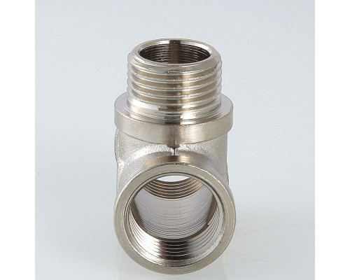 Тройник с переходом на нар. р. 1/2" вн.-нар.-вн. (10/160) VTr.132.N.0004