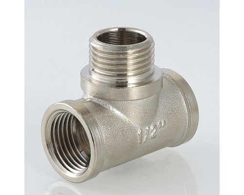 Тройник с переходом на нар. р. 1/2" вн.-нар.-вн. (10/160) VTr.132.N.0004