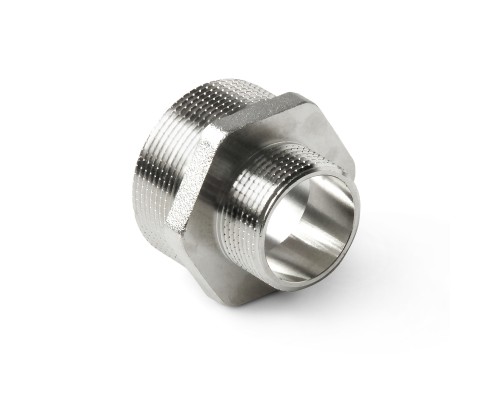 Ниппель латунный НР резьбовой переходной 1-1/4 x 1 PROAQUA