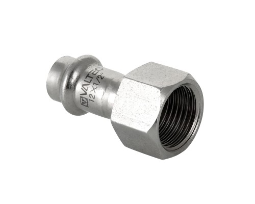 Соединитель нерж. сталь с вн.р. 18х1/2" (5/180) VTi.902.I.001804