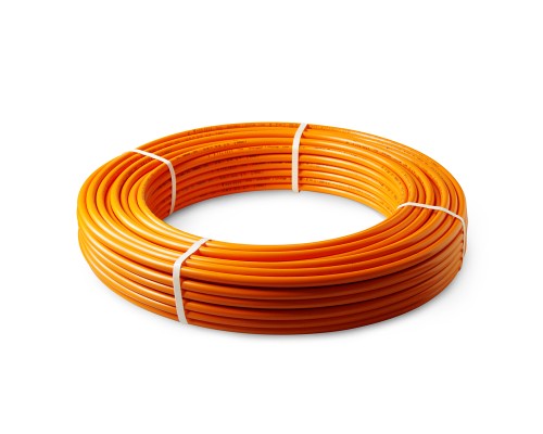 PE-RT Труба пятислойная Оранжевая 20x2 200м (200/1) PE-RT Труба пятислойная Оранжевая 20x2 200м (200/1)