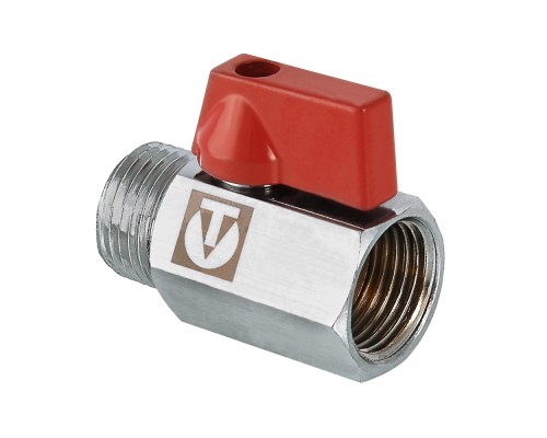 Кран шар. MINI 1/2" вн.-нар. (25/400) VT.331.N.04