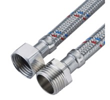 Подводка д/воды ГИГАНТ 1/2" г/ш 50 cм CTM (нерж)