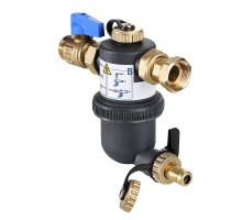 Фильтр-дешламатор с пластиковым корпусом (Dirtstop, модель 2023), 3/4" VT.380.B.05