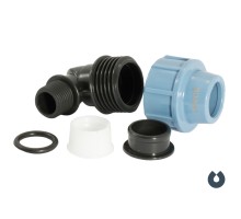 Отвод 90 с нар.резьбой TM 265009 ф25 х3/4"