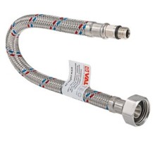 г/п для воды М10х18 - G1/2" 150см Гайка-Н.сталь/ниппель-Н.сталь VTf.003.IS.0418150
