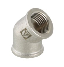 Угольник 45°, 1/2" вн.-вн. (/)  VTr.091.N.0004