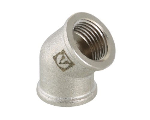 Угольник 45°, 1/2" вн.-вн. (/) VTr.091.N.0004