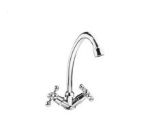 Смеситель "Мираж" д/кухни п/гайку 1/2"кер. мах. пласт.