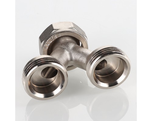 Коллекторный разделитель потока вн.р. 3/4"(EK)- 2 вых. х нар.р. 3/4"(EK) (5/60) VT.0681.NE.050505