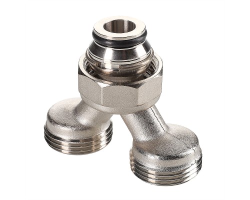 Коллекторный разделитель потока вн.р. 3/4"(EK)- 2 вых. х нар.р. 3/4"(EK) (5/60) VT.0681.NE.050505