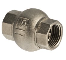 Клапан обратный (латунный золотник) 1/2"  (13/208) VT.151.N.04