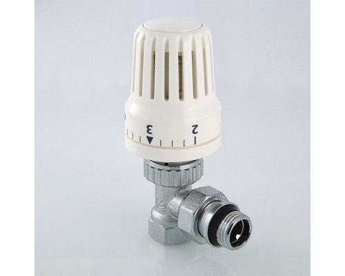 Клапан с термостатической головкой VALTEC, для рад. угловой 1/2" VT.047.N.04