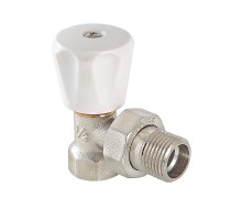 Клапан ручной угловой 3/4" (компактный) (6/72) VT.007.LN.05
