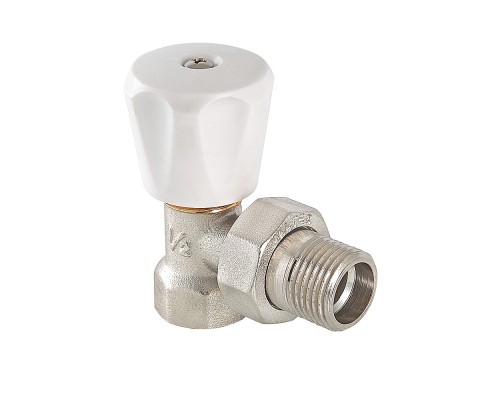 Клапан ручной угловой 3/4" (компактный) (6/72) VT.007.LN.05
