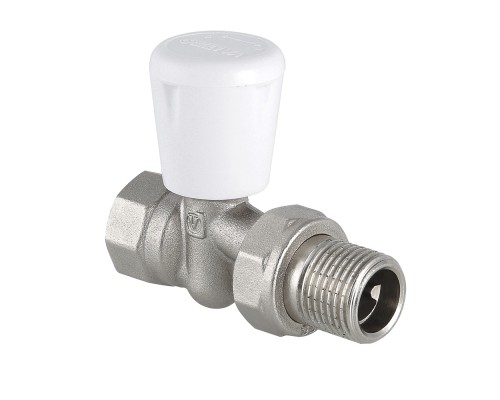 Клапан ручной для рад. прямой 1/2" (12/108) VT.018.N.04