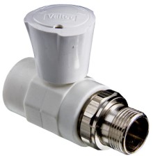 Кран PPR для подключения радиатора прямой 25х3/4" VTp.717.0.02505