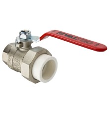 Кран латунный под PPR 32х1 вн. р. (с накиднйо гайкой) VTp.742.0.03206