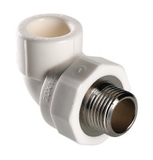 Угольник PPR с переходом на нар. р. 20х3/4" VTp.753.0.02005