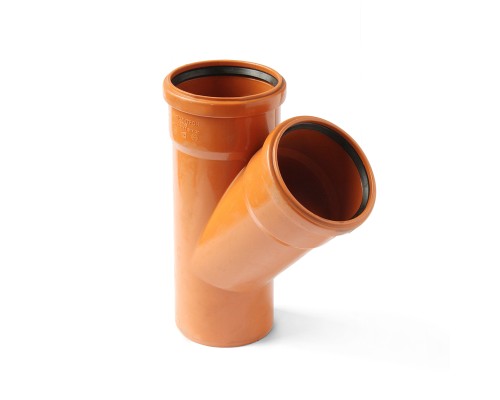 НАРУЖ PP Тройник 200x200/45 1/2 Pro Aqua Terra
