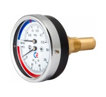 Термоманометр ТМТБ-31T Dy 80 с задним подключением 1/2", 10 бар 0-150* (1/40) ТМТБ-31T.0410150
