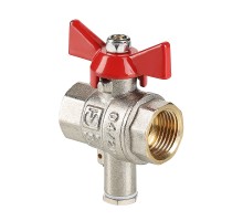 Кран шар. для подкл. датчика темп., 3/4" (/108) VT.247.N.05