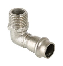 Угольник 90° с нар.р. нерж. сталь 18х1/2"(5/130)  VTi.953.I.001804