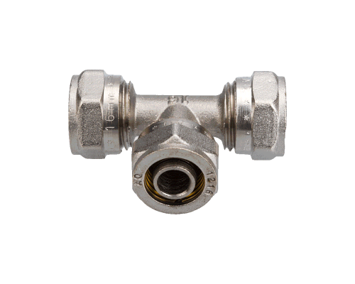 Тройник 3 цанги T16х20х16 (AQUALINK 50/10)