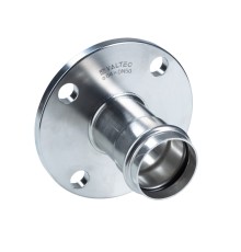 Соединитель с переходом на фланец, нержавеющая сталь 42хDN40 VTi.980.I.042040