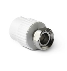 Муфта с накидной гайкой  25-1   (100/2)   PRO AQUA