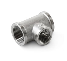Тройник латунный ВР резьбовой переходной 1/2 x 3/4 x1/2 PROAQUA