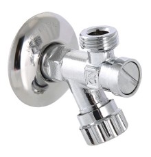 Вентиль с фильтром для подключения с/т приборов 1/2"хМ10  VT.282.GBC.0410