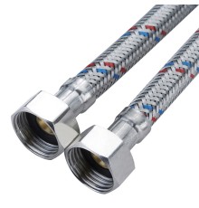 Подводка д/воды ГИГАНТ  1/2" г/г 100 cм CTM (нерж.)