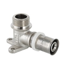 Водорозетка пресс 16х1/2" нар. (10/150) VTm.255.N.001604