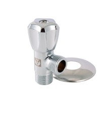 Вентиль угловой для подкл. с/т приборов 1/2"х1/2" (1/90) VT.240.N.04
