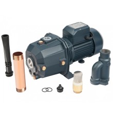 Поверхностный насос с внешним эжектором DP-750      (1050 Вт max (750 Вт), Hmax-40м, Qmax-40 л/мин, корпус-чугун)