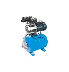Универсальная станция  АКВАРОБОТ JS 100-24  (1050 Вт max (750 Вт), Hmax-40м, Qmax-55 л/мин, корпус-нерж.сталь, с датчиком потока и реле давления)