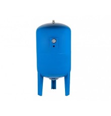 Гидроаккумулятор 300л.(вер) с манометром      (Сталь, мембрана - EPDM)