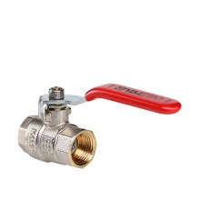 Кран шар. BASE, стальная рукоятка 1/2" вн.-вн. (14/168) VT.214.N.04