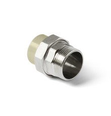 Муфта комб. раз. (нар. рез.)  32 x 1 (Американка)    (125/25)   PRO AQUA Серая