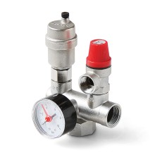 Группа безопасности котла 1"x1/2" PRO AQUA