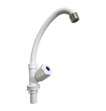 Смеситель ROEGEN моно, 1/2" м/к, ABS, белый